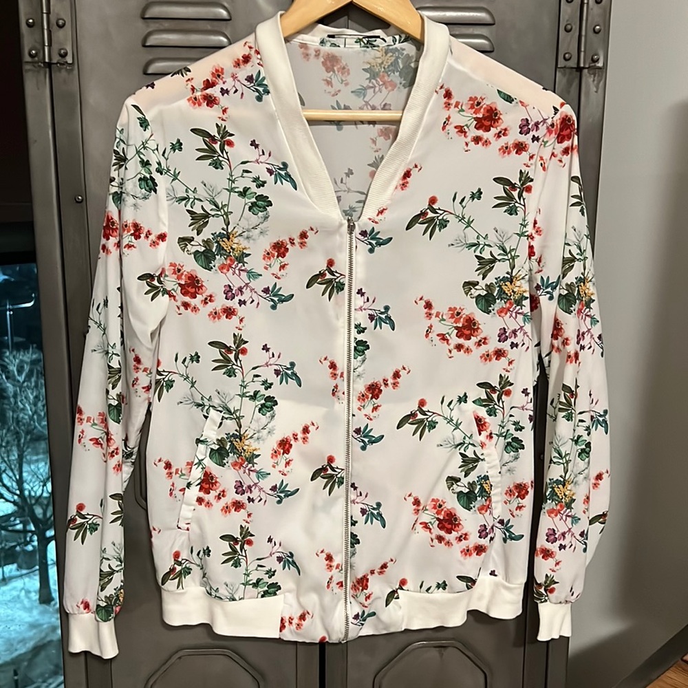 Stradivarius Floral Jacket